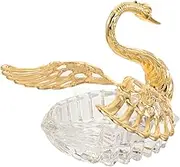 OKUMEYR Decorative Swan Sugar Jar Elegant Seasoning Container for Kitchen Decoration Design for Home Cafe Restaurant Use