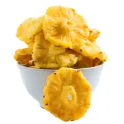 Dried/dehydrated Pineapple Slices from Sri Lanka 100% Pure Natural Grade A Best