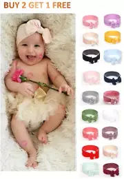 Baby Nylon Soft Bow - Baby Headband - Top soft Knot Headband Baby Girl Headbands