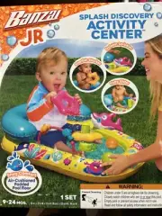 Backyard Inflatable Water-Sprinkling Splash Discovery Activity Center Baby Pool