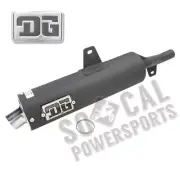 DG Performance RCM II Slip-On with Spark Arrestor for 2002-2007 Suzuki LT-A400