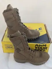 Size 6.5 Men's/8.5W Belleville Coyote Ultra Light Assault Tan Lace Up Boot C320
