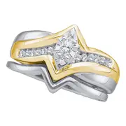 1/5CT-Diamond MQ-CENTER BRIDAL SET