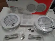 Clarion CMDC 7.1 WATERTIGHT MARINE DUAL CONE SPEAKERS WITH Grilles