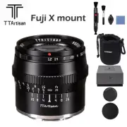 TTARTISAN 50mm F1.2 APS-C Lens X Mount For Fuji X-A1 X-A10 X-M1 X-T1 X-T10 X-E1