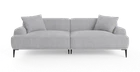 Brosa Seta 4 Seater Sofa (Gainsboro Grey), Sofas, Furniture