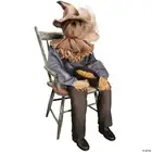 20" Sitting Scarecrow Prop