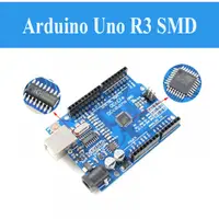 在飛比找蝦皮購物優惠-Arduino Uno R3 SMD(膠水芯片)-免費電纜