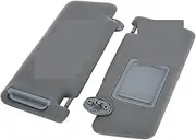 Right Left Gray Car Driver Sun Visor Sunshade Compatible for Toyota Tacoma 2005 2006 2007 2008 2009 2010 2011 2012 74320-04181-B1