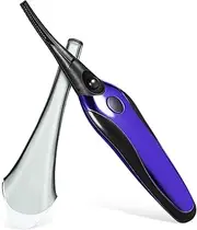VICASKY Heated Eyelash Curler with Temperature Lash Curler Wand for Natural Curls Safe Design for Types Makeup Tool for Travel and Daily Use