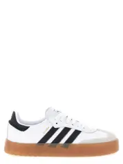 [Adidas Originals] Adidas Originals-Sambae Sneakers Bianco/Nero-Donna 6UK