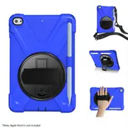 MCC Heavy Duty Hand Strap iPad Mini 5 Apple Shockproof Tough Case Cover [Blue]