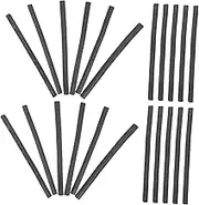 NUOBESTY Artist Compressed Charcoal Sticks 20pcs Sepia Willow Sticks Activated Charcoal Pencils Drawing for Hobbyist Students