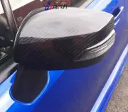 CARBON SIDE MIRROR COVER FOR 2015+ SUBARU WRX & WRX STI