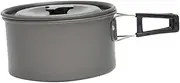 SUPVOX Camping Cookware Compact Nonstick Pan for Hiking Lightweight Pot Storage for Outdoor Adventures