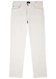 Citizens OF Humanity The Elijah Ribbed Straight-leg Jeans - Ecru - 33 (W33 / M) 33 (W33 / M)
