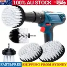 4PCS Drill Cleaning Brush Set Power Drill Attachment Grout Tile Cleaner Scrub