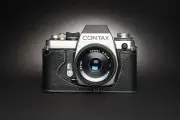 Genuine Real Leather Half Camera Case Bag Cover for Contax S2 Film Camera
