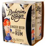 [Buderim] Buderim Ginger Beer & Spiced Rum 250mL