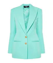 Balmain Double-Breasted Buttoned Jacket FR34,FR36,FR38,FR40 Blue