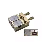 Table-top Fixed Seat Brass Vise Grip Head Pointer Pipe Clamp Gear Repair Tool