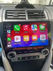 Head Unit For Toyota Camry 2012-2017 With Apple CarPlay Android Auto Camera Mic