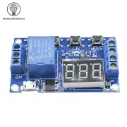 Digital LED Trigger Delay Cycle Timer Control Switch Relay Module Micro USB 5V