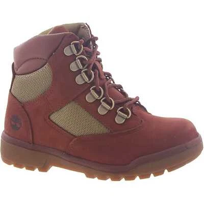 Timberland 6 Inch Field Boot Rust Nubuck TB 0A242G V17 Pre-School