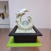 Water Fountain, Water Feature with LED Light, Contemporary design - Twin Dolph