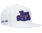 Mitchell & Ness X Space Jam 2 Tune Squad White Embroidered Adjustable Hat / New