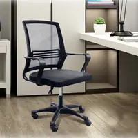 在飛比找PChome24h購物優惠-【AOTTO】人體工學透氣網布電腦椅 辦公椅 網椅(人體工學
