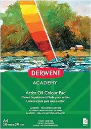 DERWENT(R) R31225F Academy Oil PAD, A4 Portrait 15 Sheets