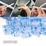200Pcs Disposable Tobacco Cigarette Filter Smoking Holder Reduce Tar Healthy