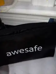 Awesafe Fireproof Money Bag. Can be used for documents, cash, wallet, keys, jewe