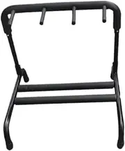 Oshhni Ukulele Violin Stand Banjo Holder EVA Padding Metal Support Floor Support Display Holder for Small Instrument Mandolin Band