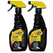 2 Pack Pennzoil Pro Auto Tire Shine Wet High Shine Formula Easy Spray On 16oz