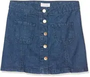 Girls Pumpkin Patch A Line denim skirt Size 1 for 12-18mths