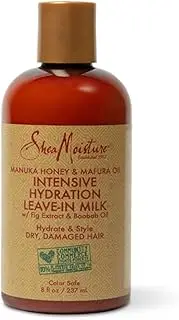 Shea Moisture Manuka Honey and Mafura Oil Intensive Hydration Leave-In Milk by Shea Moisture for Unisex - 8 oz Cream, 317.51 grams