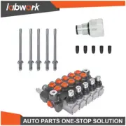 Labwork 5 Spool Hydraulic Monoblock Control Valve 11 GPM +Conversion Plug