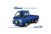 Aoshima 1/24 Subaru Tt2 Sambar Wr Blue Limited 11