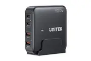 UNITEK 100W Desktop GaN Charging Station with 2x USB-C PD Ports & 2x USB-A QC3.0