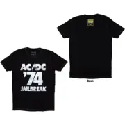 AC/DC 74 Jailbreak T-Shirt Black New