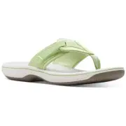 Cloudsteppers by Clarks Womens Brinkley Jazz Thong Slip On Flip-Flops BHFO 7636