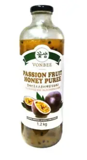 Vonbee Passion Fruit Honey Puree 1.2KG
