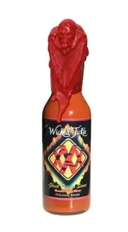 Wicked Tickle XXX Ghost Pepper Hot Sauce Gift World's Hottest Chipotle Wax Wings