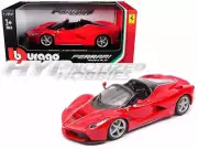 BBURAGO 1:24 LAFERRARI APERTA DIE-CAST RED 18-16022