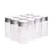 Vials Small Glass Bottles Mini Jars With Aluminum Screw Lids Storage Best Best
