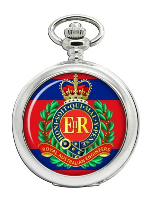 Royal Australian Engineers (australian Army) Pocket Watch