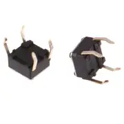 5Pcs 6*6*4.3mm Light Touch Switch Mouse Push Button Tactile for Omron B3F