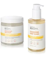 Cortex Unisex 29.4oz Face Wash & Face Scrub Set